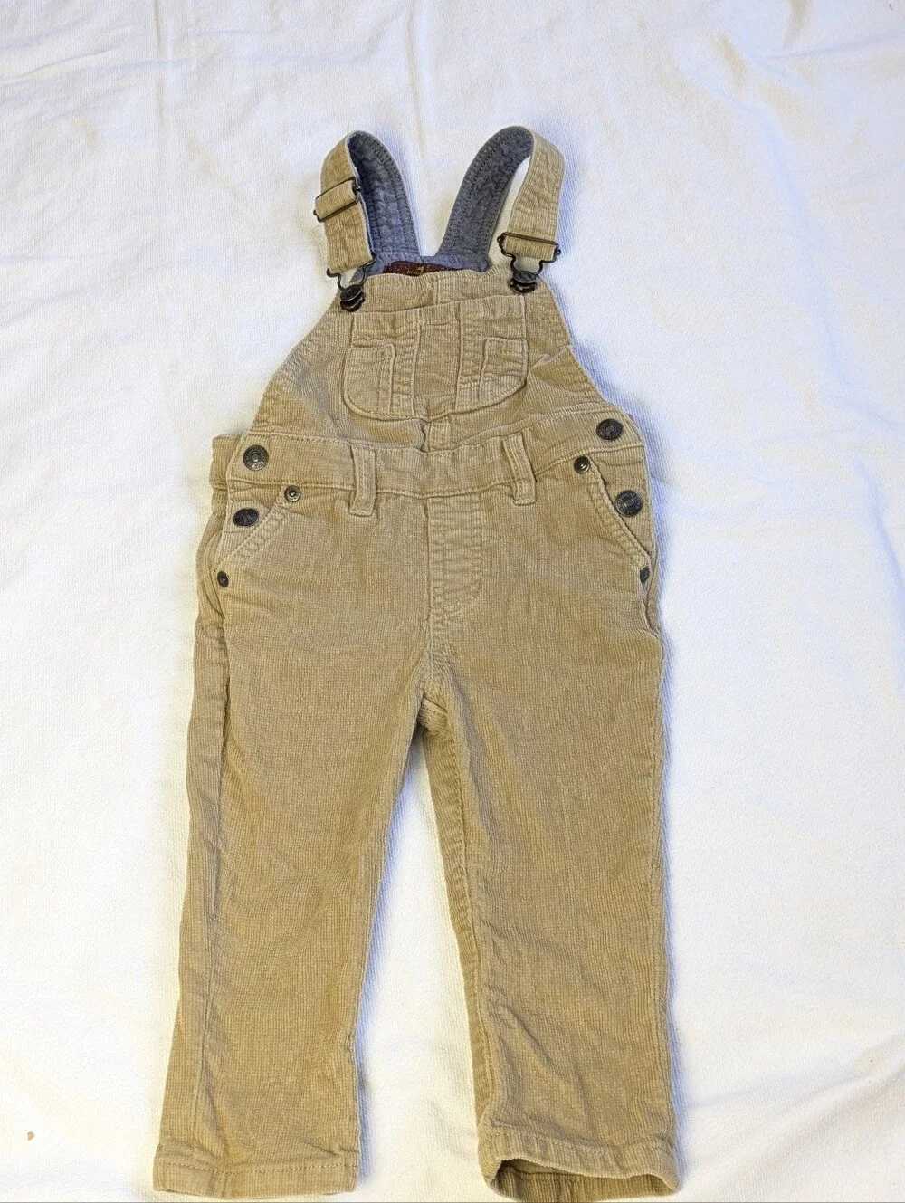 7 For All mankind Toddler Corderoy Overalls